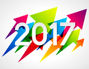 2017 - Flèches multicolores