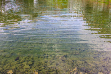 waves in water pond apply design textures and background.