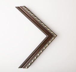 sample for baguette frame on a white background