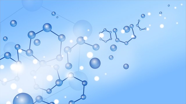 Blue atom molecules