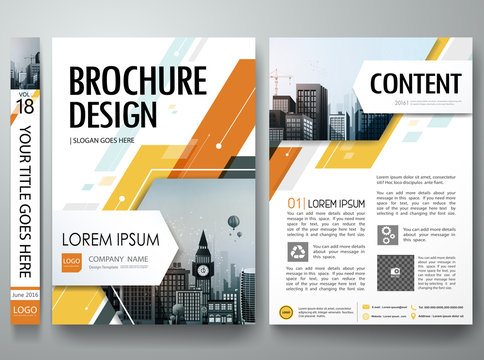 Brochure design template vector.City design on a4 portfolio layout background.Cover book presentation abstract shape on poster design.Flyers report business magazine poster and portfolio layout.
