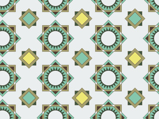 Seamless geometric pattern. Vector background