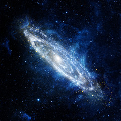 Naklejka premium Galaxy - Elements of this Image Furnished by NASA