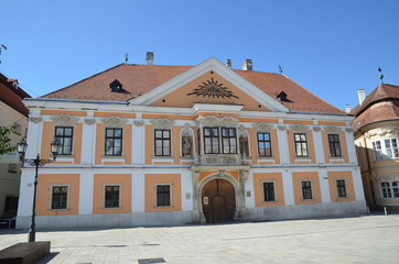 Musée Janos Xantus, place Gyor Hongrie 2016