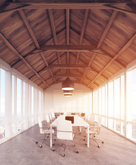 Legal company's office  in attic