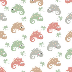 Seamless cartoon pattern