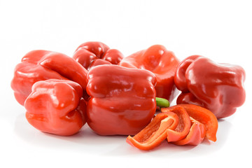Beautiful red peppers