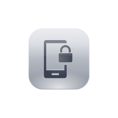 Obraz premium Glossy Push-Button