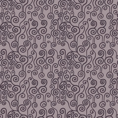 Abstract curl wallpaper design seamless background pattern