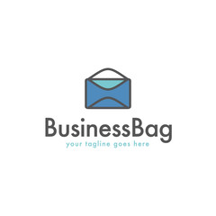 Fototapeta premium Business Bag Logo Template