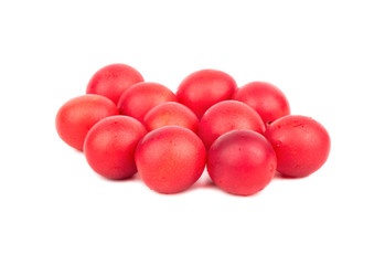 Red cherry plum