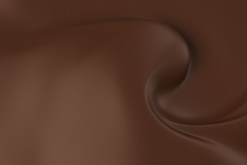 3D rendering of chocolate texture