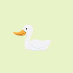 Fototapeta premium Illustration duck