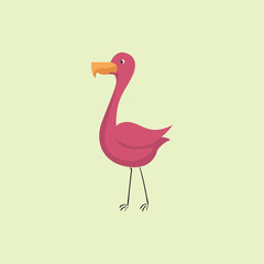 Illustration flamingo