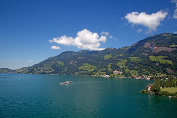 Small village in alps
