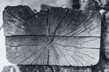 texture old cracked wood