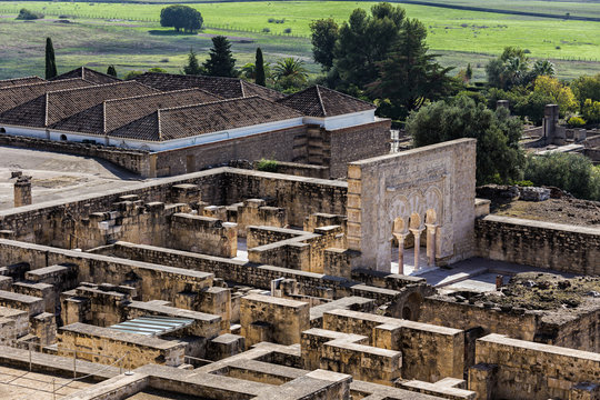 Medina Azahara. Important Muslim ruins of the Middle Ages, located on the outskirts of Cordoba. Spain