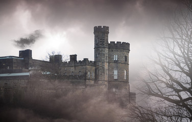 The big old stone Castle on the Rock - spooky picture © Savvapanf Photo ©