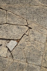 broken cement floor texture