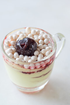 pistachio bavarois