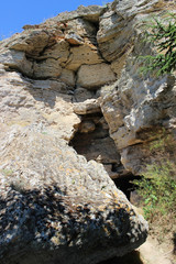 Entrance to the cave