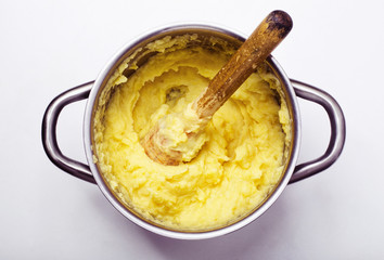 Preparation of mashed potatoes