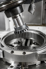 Metalworking CNC milling machine.