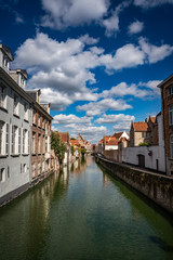 Naklejka na ściany i meble Bruges in Belgium
