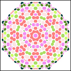 circular colorful pattern