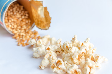 Obraz na płótnie Canvas snack popcorn