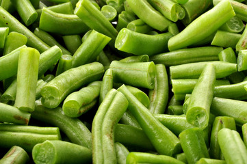 Sliced Green Beans Background