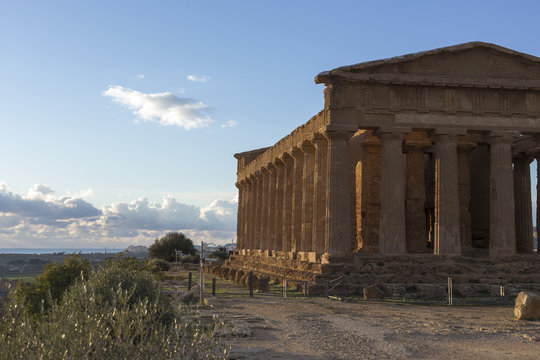 Greek ruins of Temple