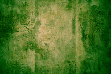 Green grunge textured metal