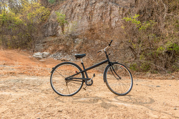 Fototapeta premium Black Bicycle