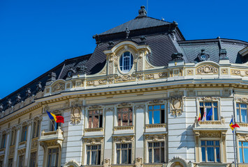 City Hall building in Sibiu city in Romania