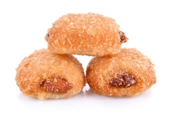 Sausages, fried bread