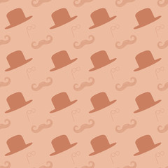 Vector seamless pattern, wrapping paper, ready for printing, gift wrapping. Retro style.
