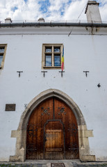 Matthias Corvinus house in Cluj-Napoca city in Romania