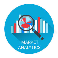 Marketing Analytics Business Economy Icon