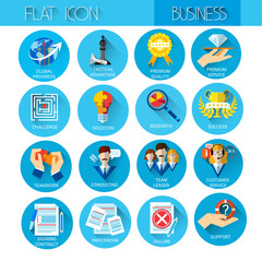 Management Set Business Icon Collection