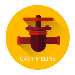 Gas Pipeline Icon
