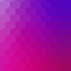 Colorful purple background with hexagon. Abstract backdrop with geometric elements. Color mosaic pattern