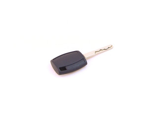 car key on a white background