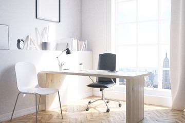 Freelancer's workplace