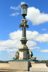 Laterne auf der Rochester Bridge