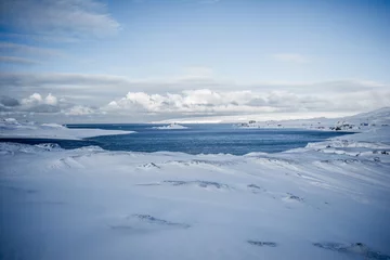 Fototapeten Пейзаж в Антарктике. © polyarnik