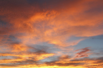 Summer sunrise sunset clouds sky background