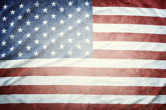 Grunge USA American flag