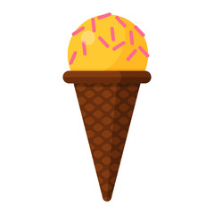 Set of ice cream icon isolated