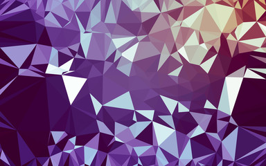 Abstract low poly background, geometry triangle